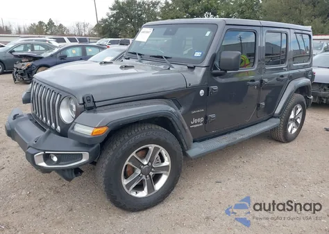 2020 Jeep Wrangler Unlimited Sahara 4X4 from USA, damaged, VIN 1C4HJXEN2LW163523